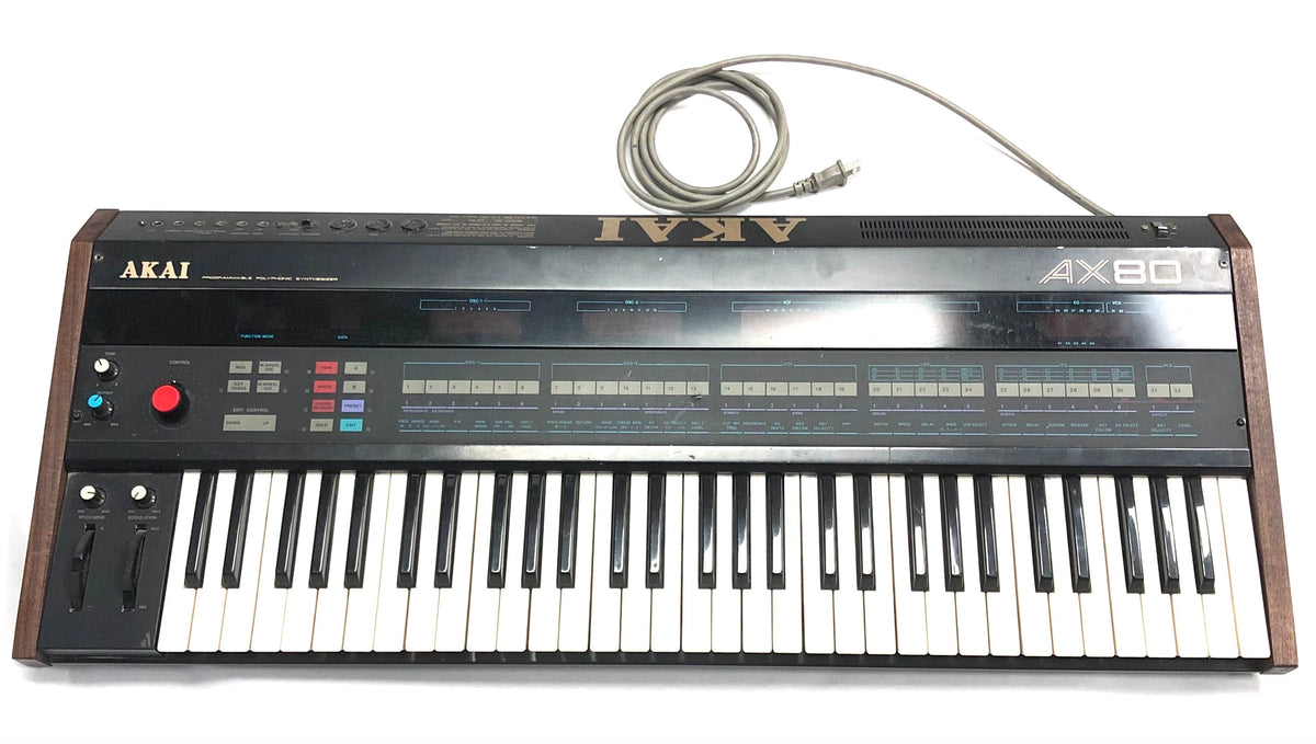 Akai AX80 Wood Side Panels – Synthcraft